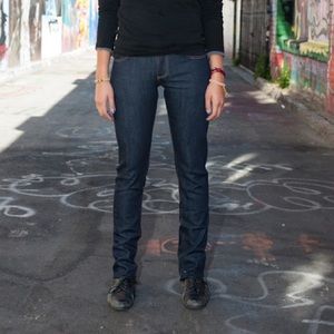 NWOT 3sixteen raw selvedge 99bsp jeans 25x34